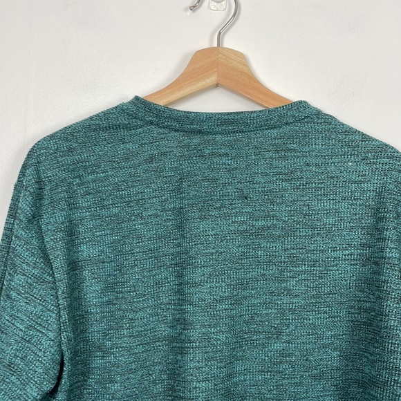 Nomad sweatshirt men Medium long sleeve 1/4 button pullover front pocket shirt - Picture 6 of 8